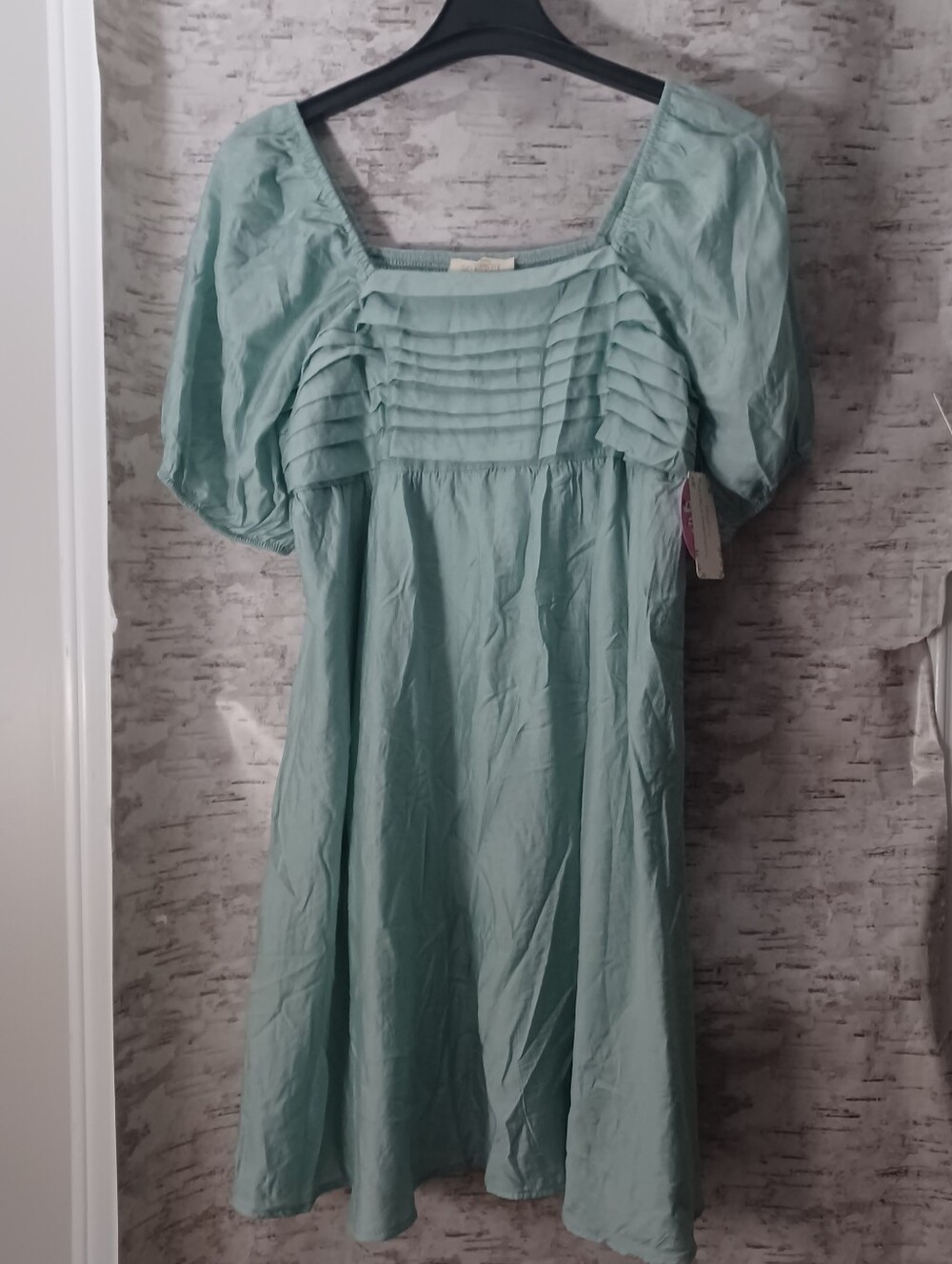 Sweet Wanderer Blue Maternity Dress Sz L